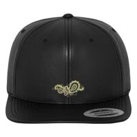 Full leather imitation snapback (6089FL) Vignette