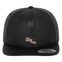 Full leather imitation snapback (6089FL) Vignette