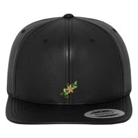 Full leather imitation snapback (6089FL) Vignette