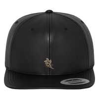 Full leather imitation snapback (6089FL) Vignette