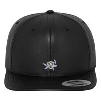 Full leather imitation snapback (6089FL) Vignette