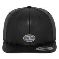 Full leather imitation snapback (6089FL) Vignette
