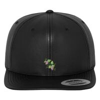 Full leather imitation snapback (6089FL) Vignette