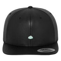 Full leather imitation snapback (6089FL) Vignette