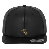 Full leather imitation snapback (6089FL) Vignette