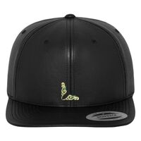 Full leather imitation snapback (6089FL) Vignette