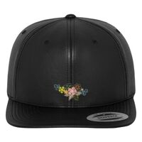 Full leather imitation snapback (6089FL) Vignette