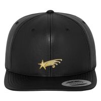 Full leather imitation snapback (6089FL) Vignette