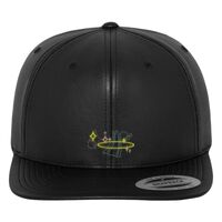 Full leather imitation snapback (6089FL) Vignette