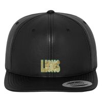 Full leather imitation snapback (6089FL) Vignette