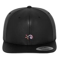Full leather imitation snapback (6089FL) Vignette