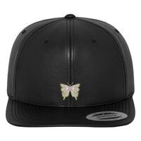 Full leather imitation snapback (6089FL) Vignette