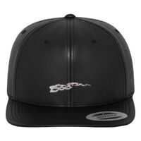 Full leather imitation snapback (6089FL) Vignette