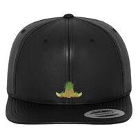 Full leather imitation snapback (6089FL) Vignette