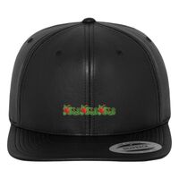 Full leather imitation snapback (6089FL) Vignette