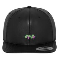 Full leather imitation snapback (6089FL) Vignette