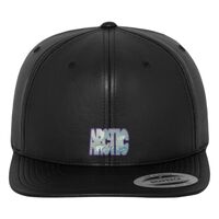 Full leather imitation snapback (6089FL) Vignette