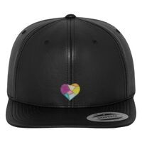 Full leather imitation snapback (6089FL) Vignette