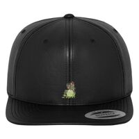 Full leather imitation snapback (6089FL) Vignette