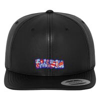 Full leather imitation snapback (6089FL) Vignette