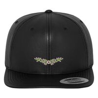 Full leather imitation snapback (6089FL) Vignette
