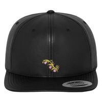 Full leather imitation snapback (6089FL) Vignette