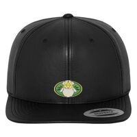 Full leather imitation snapback (6089FL) Vignette