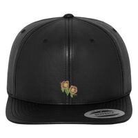 Full leather imitation snapback (6089FL) Vignette