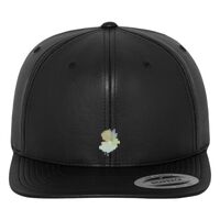 Full leather imitation snapback (6089FL) Vignette