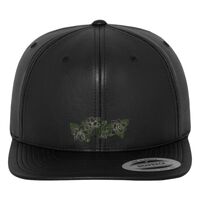 Full leather imitation snapback (6089FL) Vignette