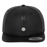 Full leather imitation snapback (6089FL) Vignette
