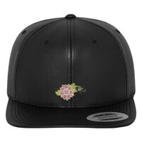 Full leather imitation snapback (6089FL) Vignette