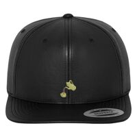 Full leather imitation snapback (6089FL) Vignette