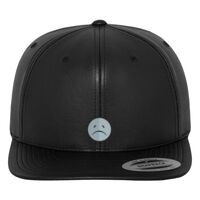 Full leather imitation snapback (6089FL) Vignette
