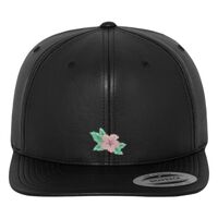 Full leather imitation snapback (6089FL) Vignette