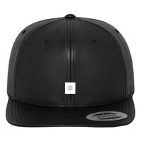 Full leather imitation snapback (6089FL) Vignette