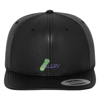 Full leather imitation snapback (6089FL) Vignette