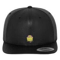 Full leather imitation snapback (6089FL) Vignette