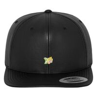 Full leather imitation snapback (6089FL) Vignette
