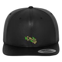 Full leather imitation snapback (6089FL) Vignette
