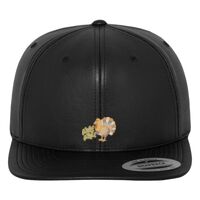 Full leather imitation snapback (6089FL) Vignette