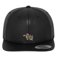 Full leather imitation snapback (6089FL) Vignette