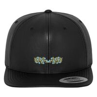Full leather imitation snapback (6089FL) Vignette