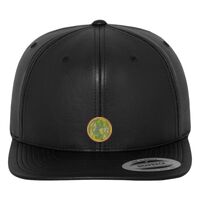 Full leather imitation snapback (6089FL) Vignette