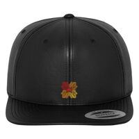 Full leather imitation snapback (6089FL) Vignette
