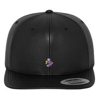 Full leather imitation snapback (6089FL) Vignette
