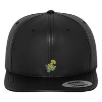 Full leather imitation snapback (6089FL) Vignette