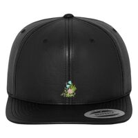 Full leather imitation snapback (6089FL) Vignette