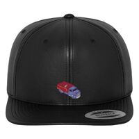 Full leather imitation snapback (6089FL) Vignette