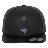 Full leather imitation snapback (6089FL) Vignette